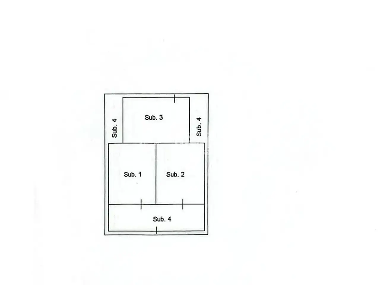 Negozio in Strada Provinciale 105, Foggia, {3} - Planimetria 1