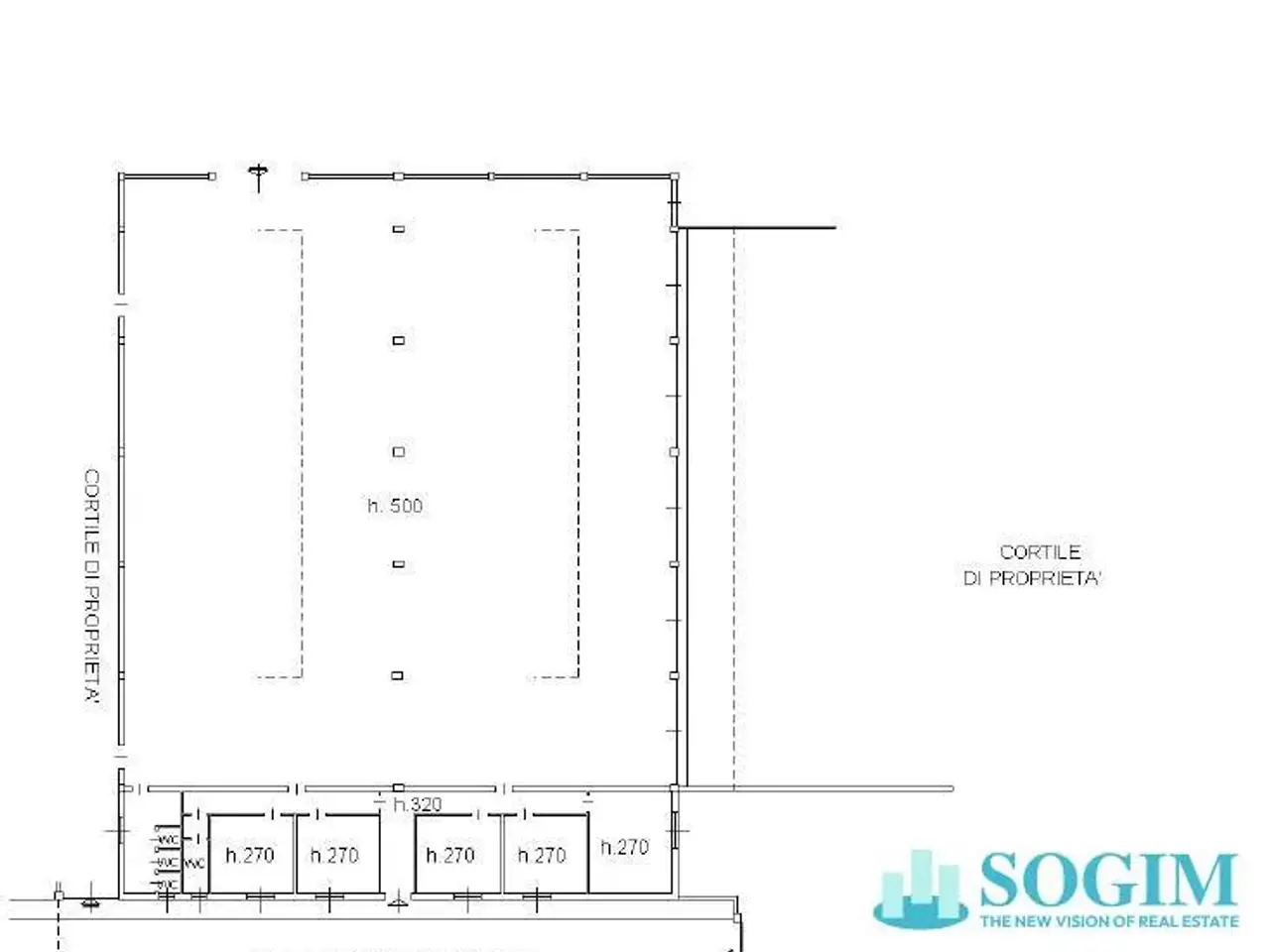 Capannone in Via del Tecchione, San Giuliano Milanese, {3} - Planimetria 1
