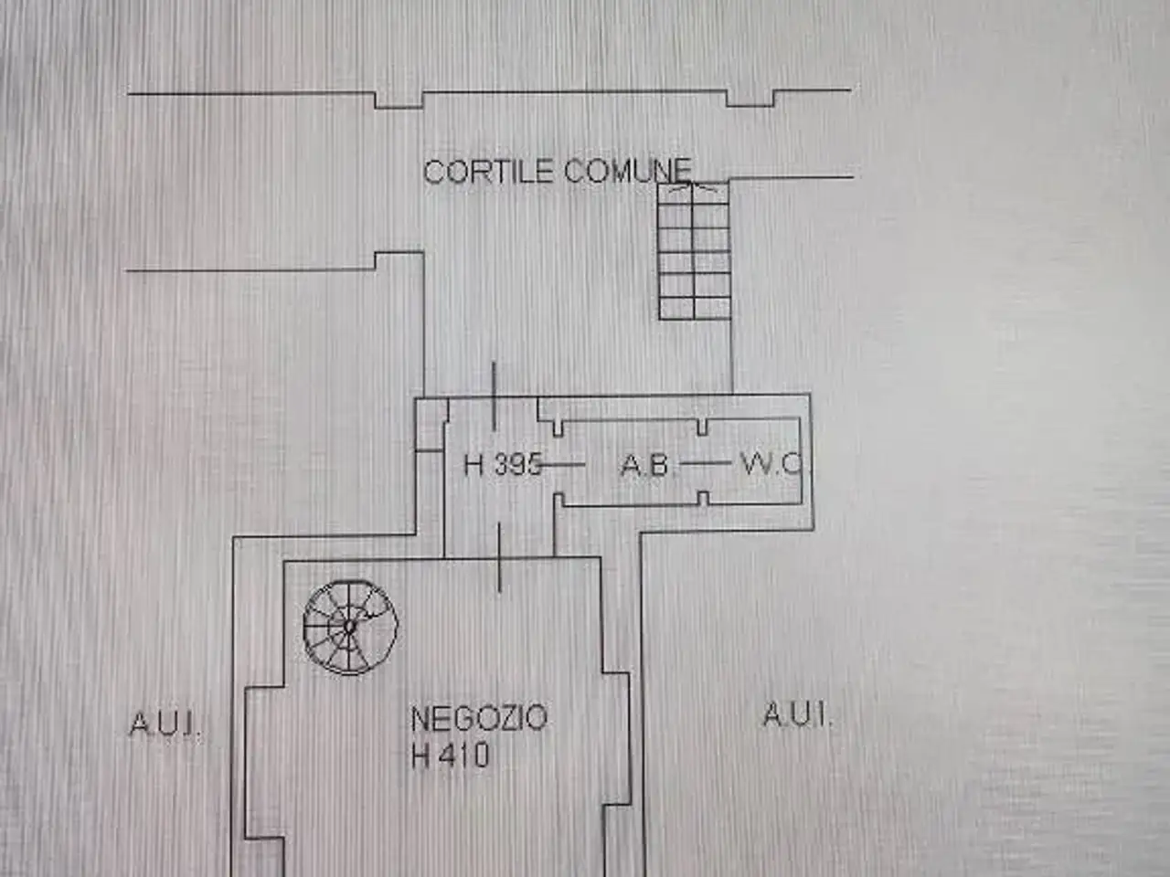 Negozio in Corso Como 9, Milano, {3} - Planimetria 1