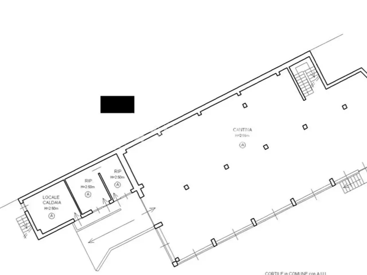Capannone in Via Ponticello, Ternate, {3} - Planimetria 1