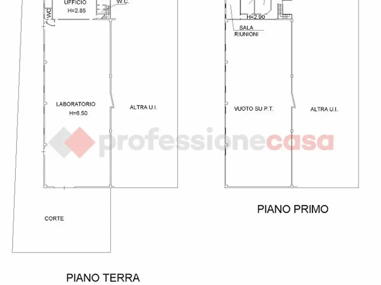 Laboratorio in Via Pisa 7, Cerea, {3} - Planimetria 1