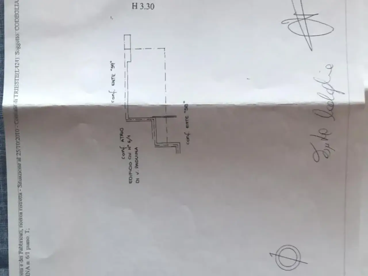 Monolocale in affitto, Via Marco Polo 53, Trieste - Planimetria 1