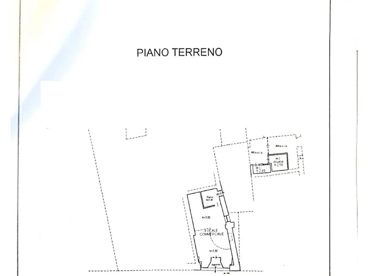 Esercizio commerciale in Via al Piemonte 161, Albenga, {3} - Planimetria 1