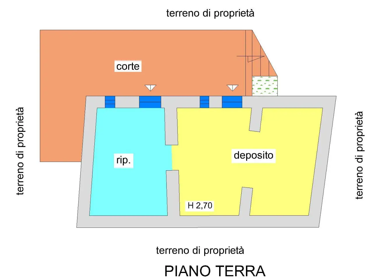 Rustico in vendita, Largo Monastero, Maratea - Planimetria 1