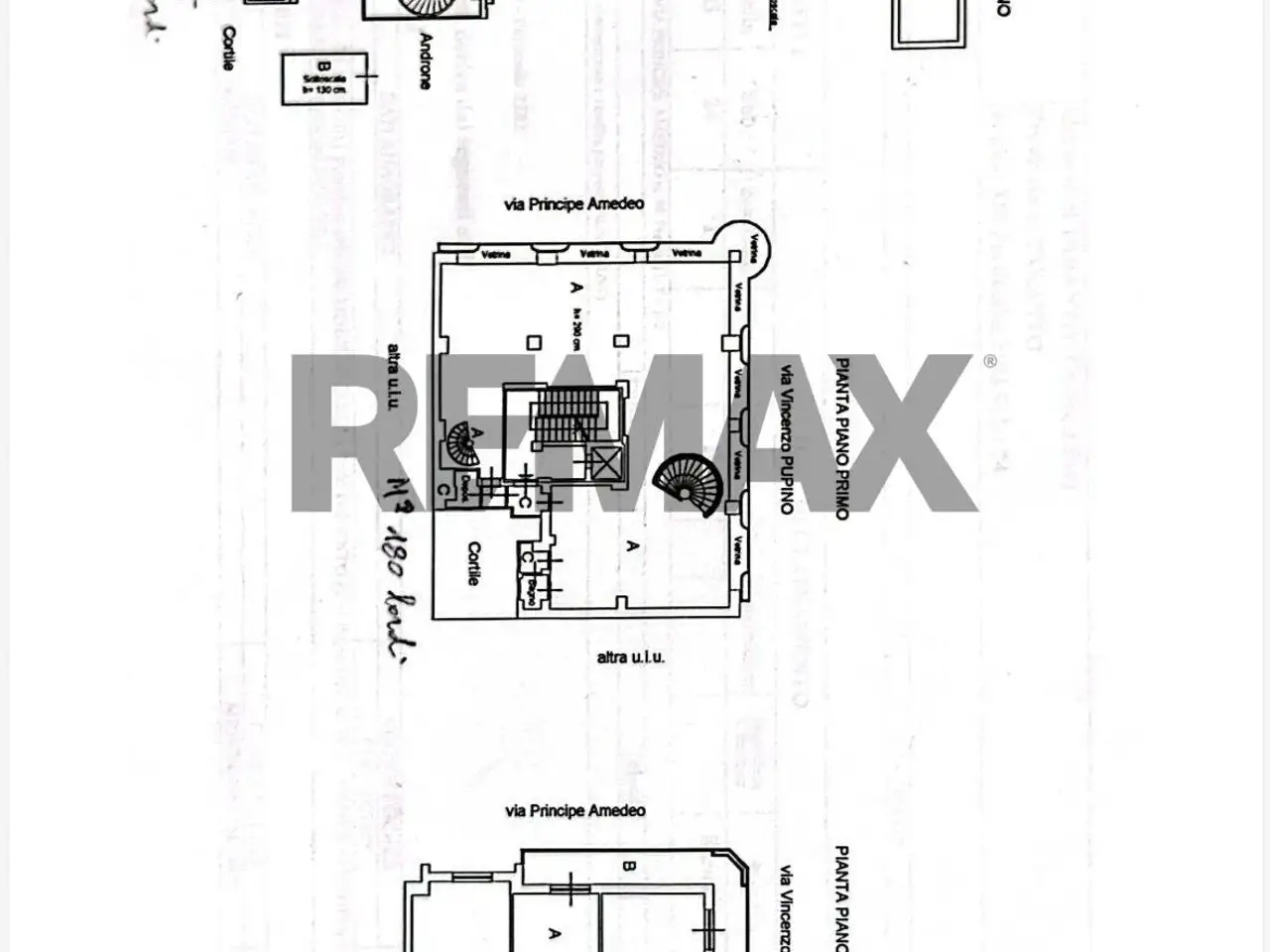 Negozio in Via Principe Amedeo 90, Taranto, {3} - Planimetria 1