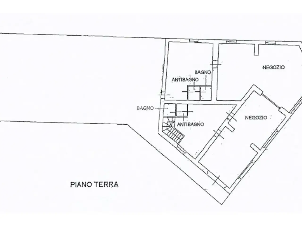 Negozio in Via Milano, Soncino, {3} - Planimetria 1