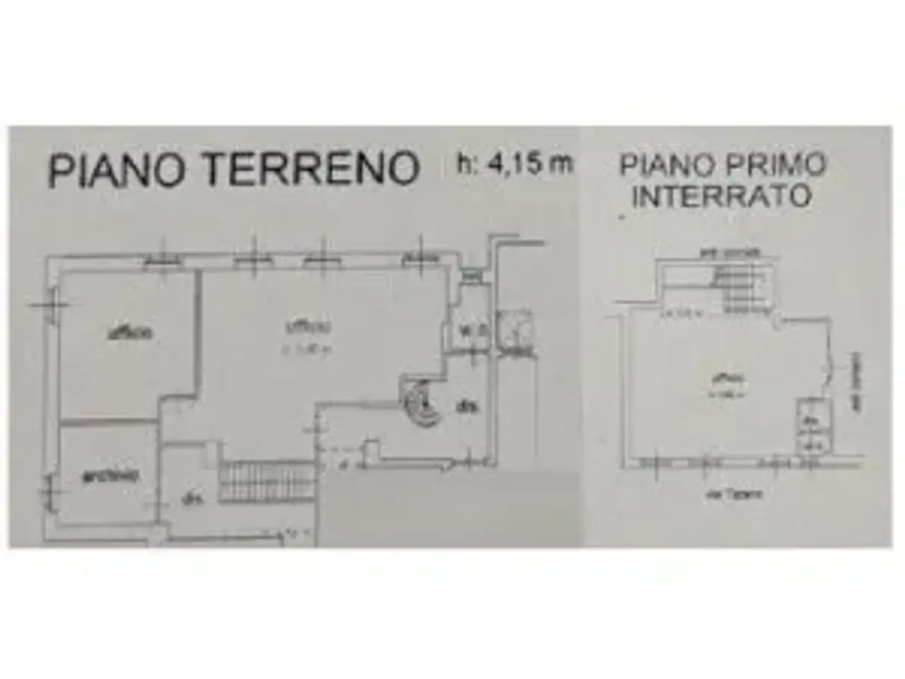 Ufficio in Via Tiziano 21, Milano, {3} - Planimetria 1