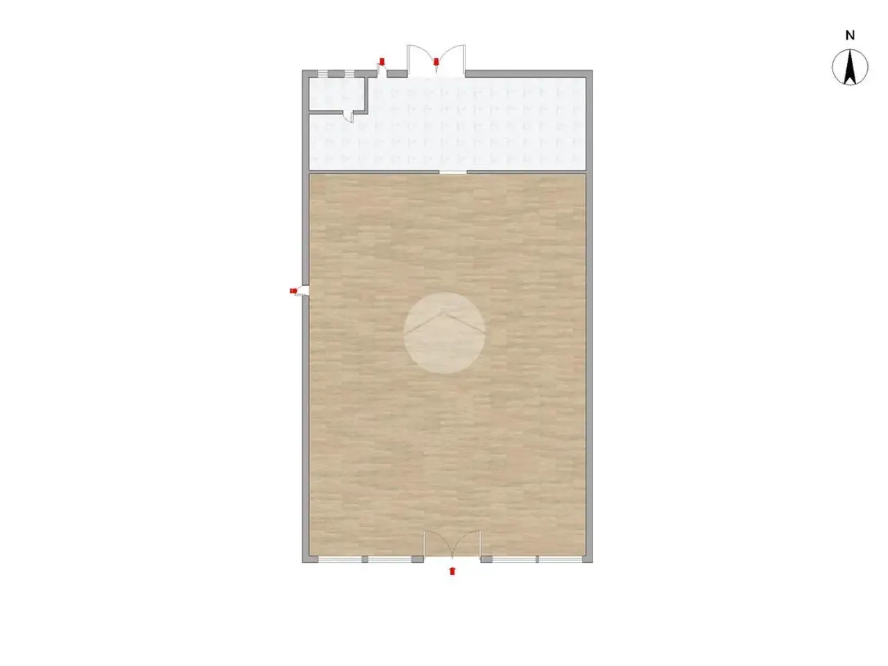Capannone in Via Codisotto 108, Viadana, {3} - Planimetria 1
