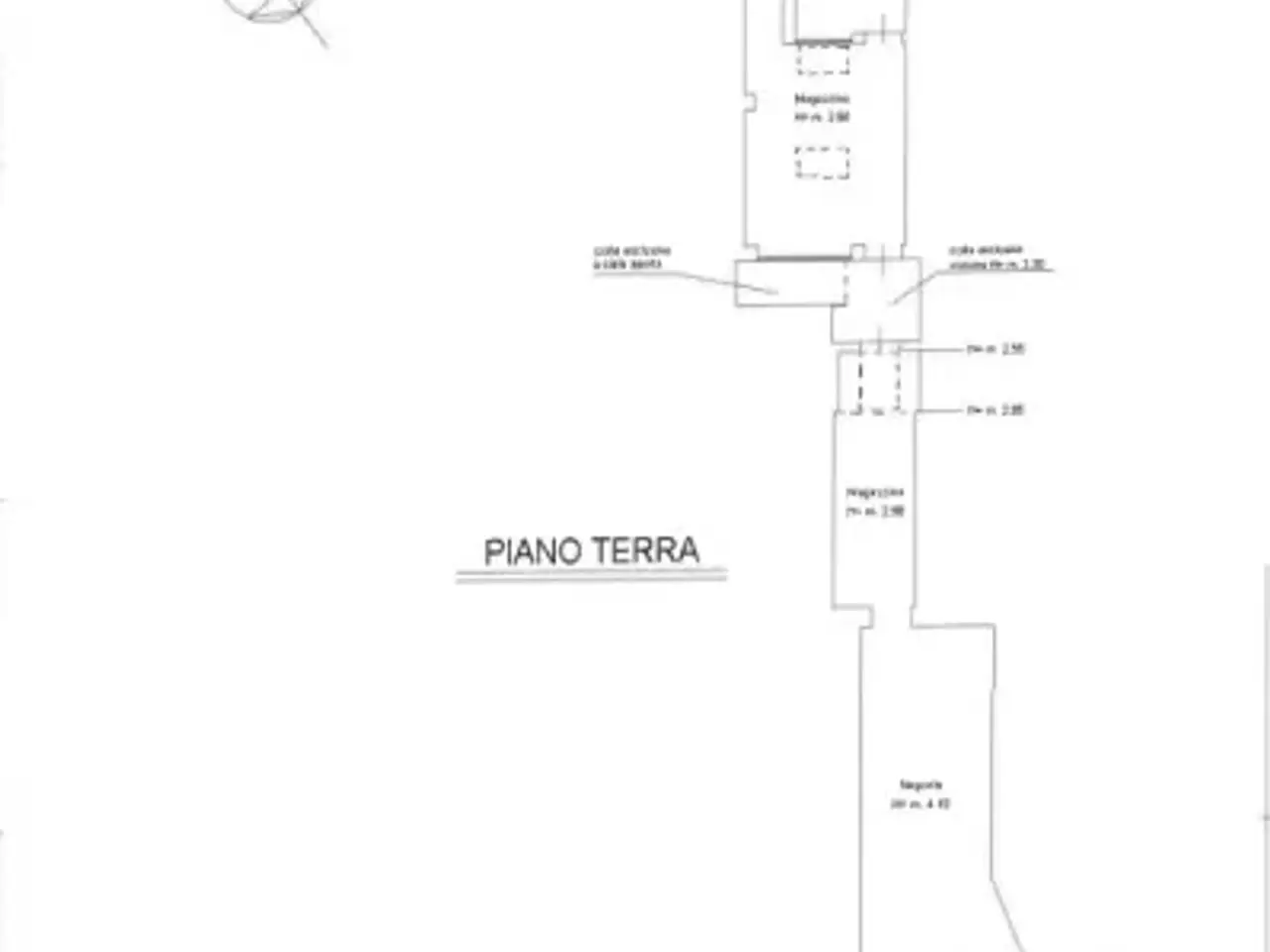 Negozio in Piazza fra' Ristoro 15, Campi Bisenzio, {3} - Planimetria 1