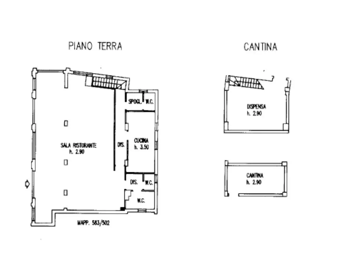 Negozio in Via Luciano Chiodo 10, Crema, {3} - Planimetria 1
