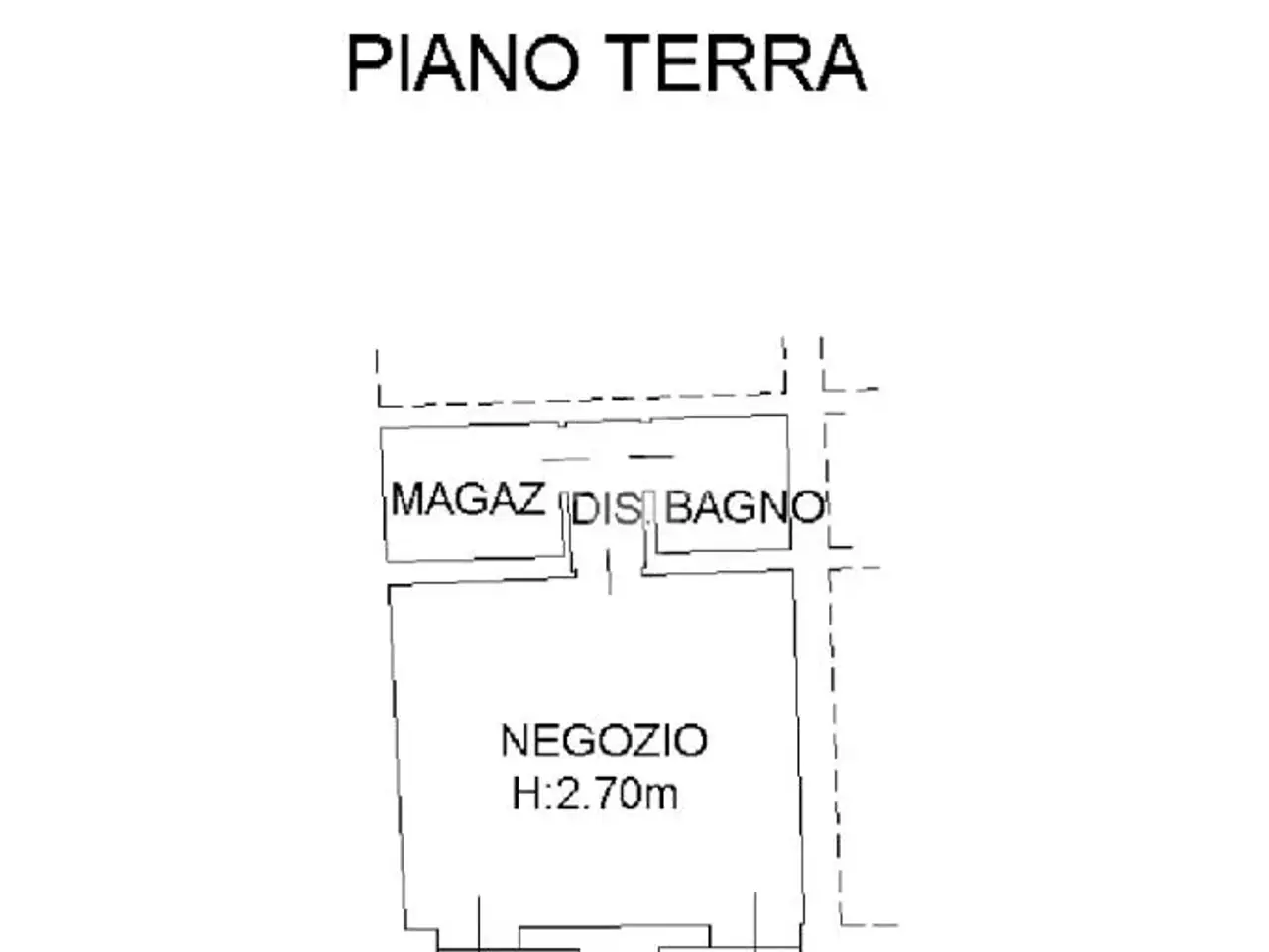 Negozio in Corso della Repubblica 9, Gardone Riviera, {3} - Planimetria 1