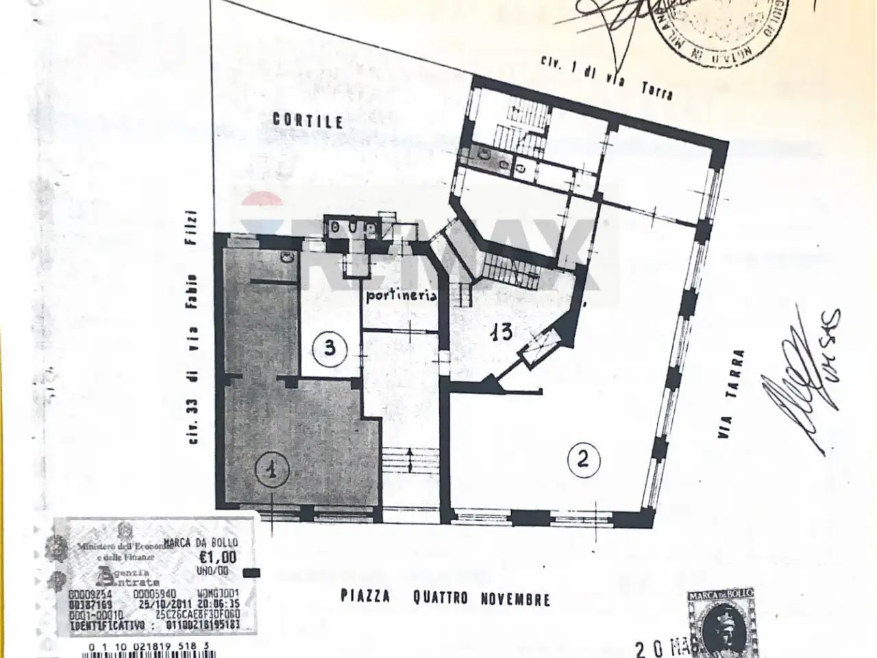 Bar in , Milano, {3} - Planimetria 1
