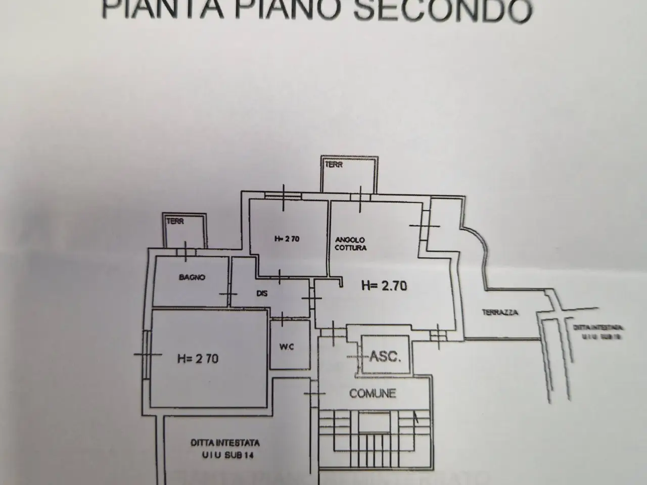 Quadrilocale in vendita, Viale Martiri 4, Montecatini-Terme - Planimetria 1