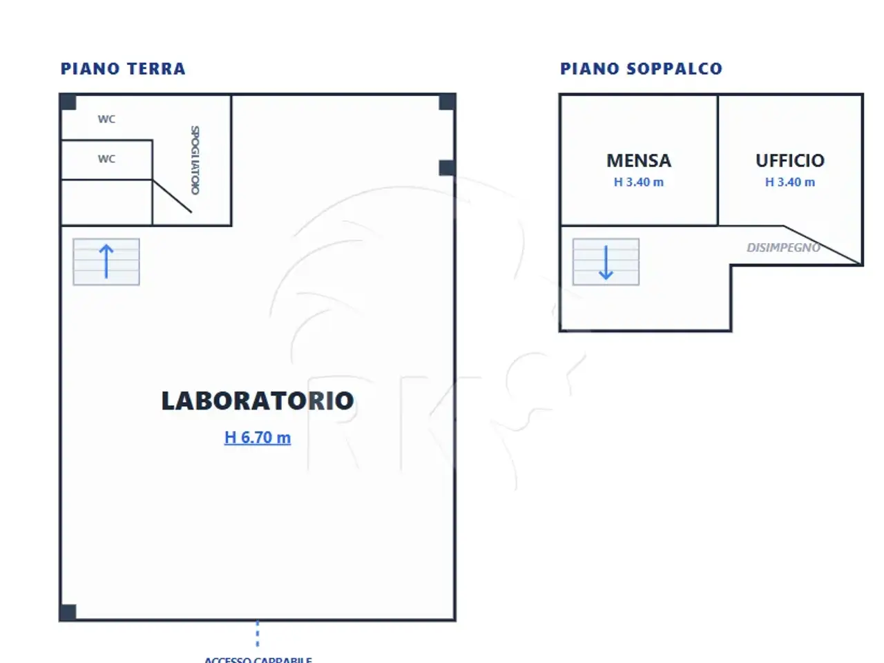 Capannone in Via dell'Artigiano 49, Pianoro, {3} - Planimetria 1