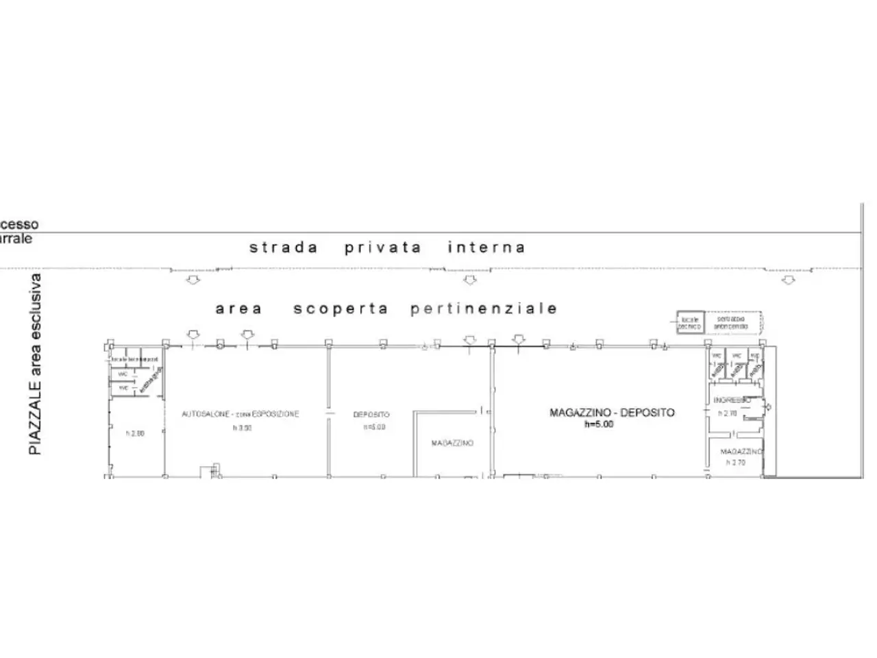 Capannone in Via Enrico Mattei 2, Madignano, {3} - Planimetria 1