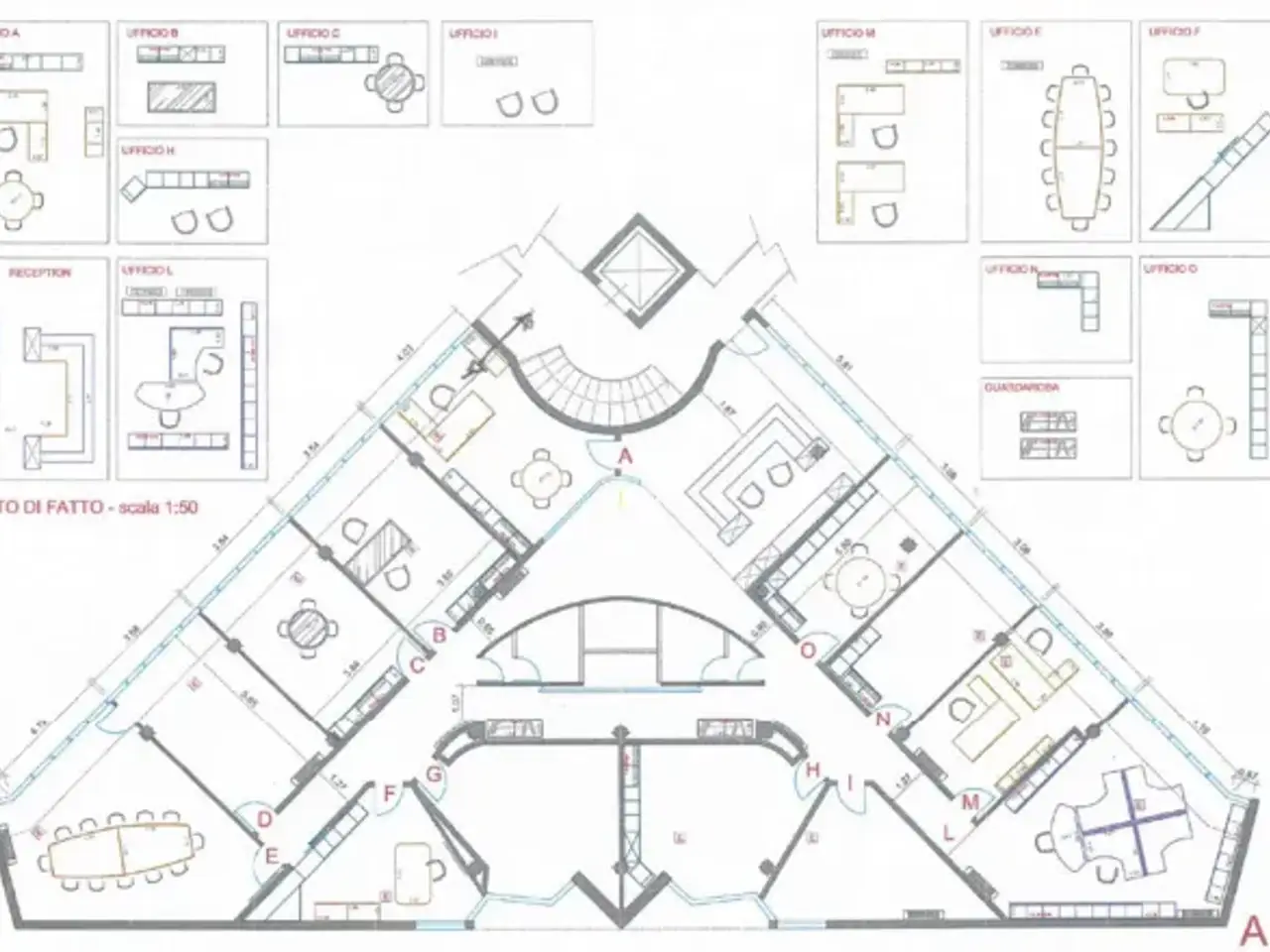 Ufficio in , Vicenza, {3} - Planimetria 1