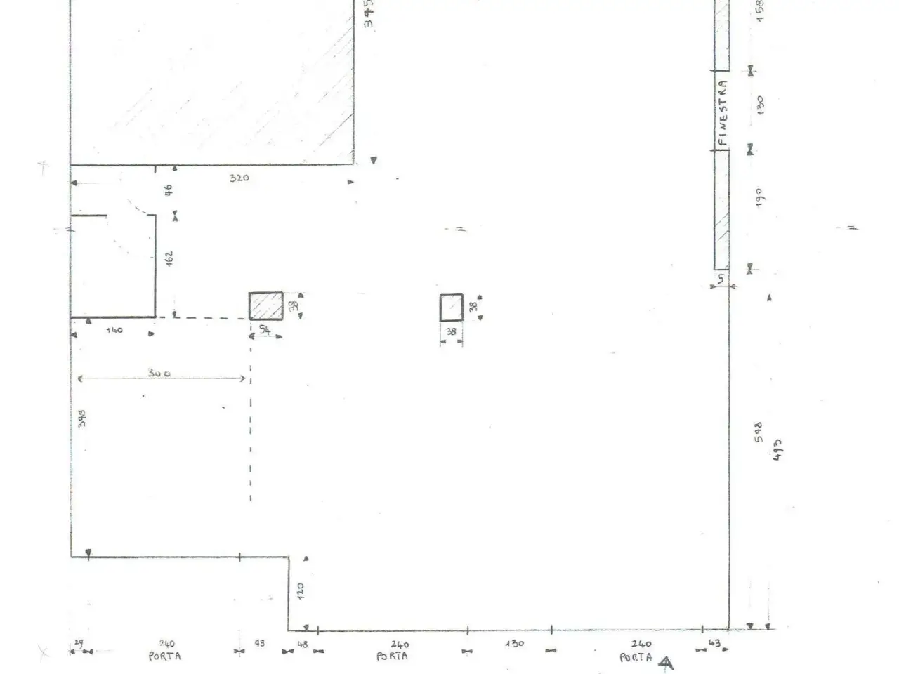 Magazzino in Via C. Rebora, Campomorone, {3} - Planimetria 1