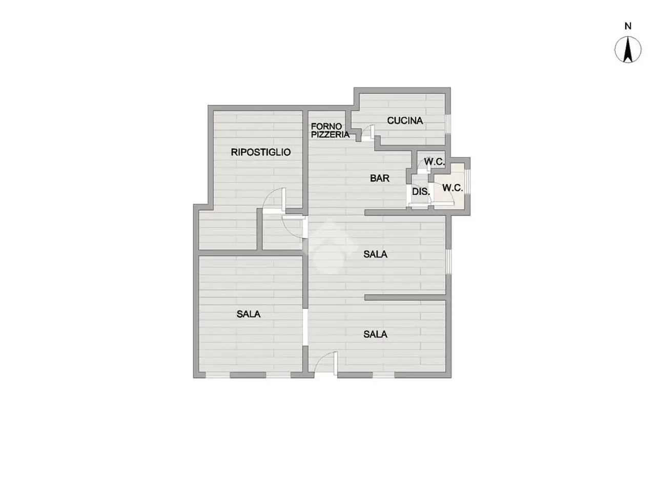 Negozio in Contrada Follani 71, Lanciano, {3} - Planimetria 1