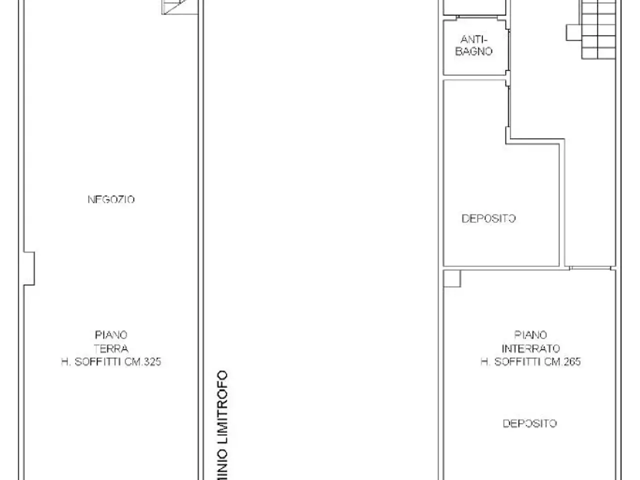 Negozio in Viale Angelico 56, Roma, {3} - Planimetria 1