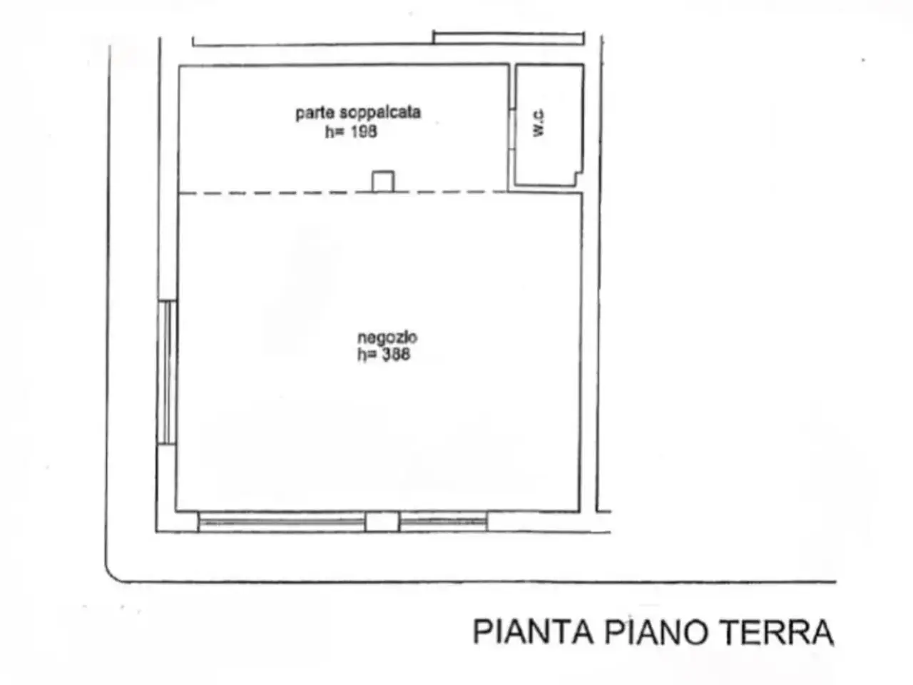 Negozio in Via G. di Giorgio 28, Roseto Degli Abruzzi, {3} - Planimetria 1