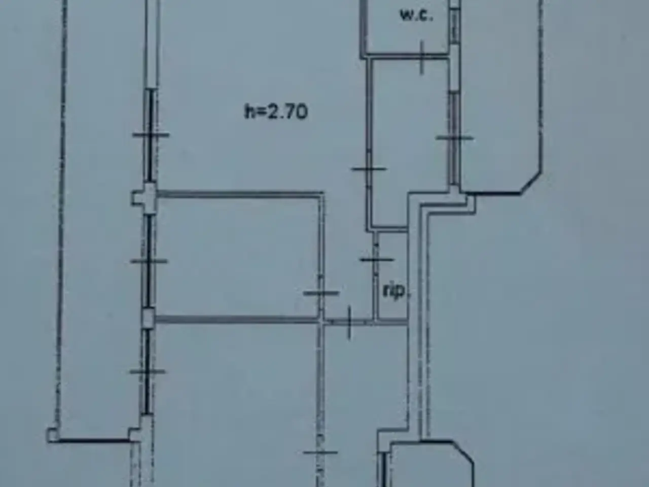 Ufficio in Via fra' Giarratana 100, Caltanissetta, {3} - Planimetria 1