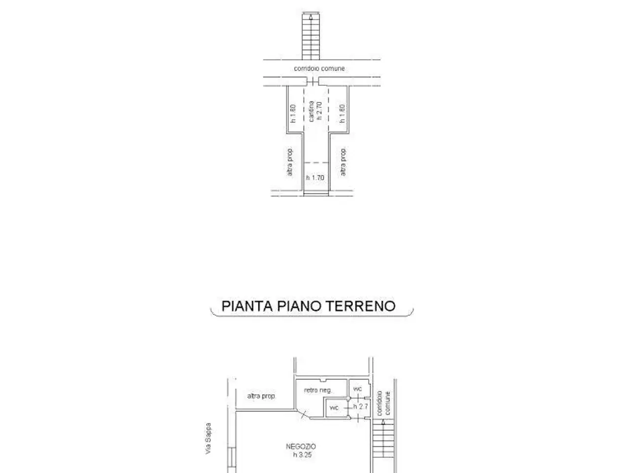 Benessere in Corso Italia, Mondovi', {3} - Planimetria 1