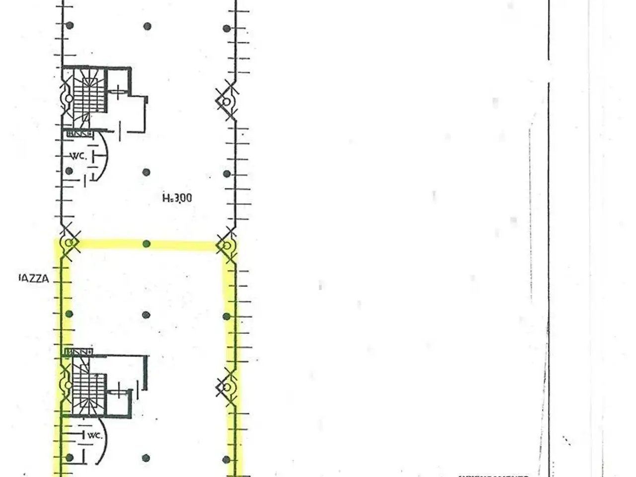 Ufficio in Piazza Giorgio La Pira 4, Lissone, {3} - Planimetria 1