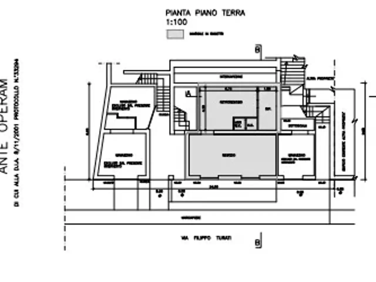 Negozio in Via Filippo Turati 52, Monterotondo, {3} - Planimetria 1