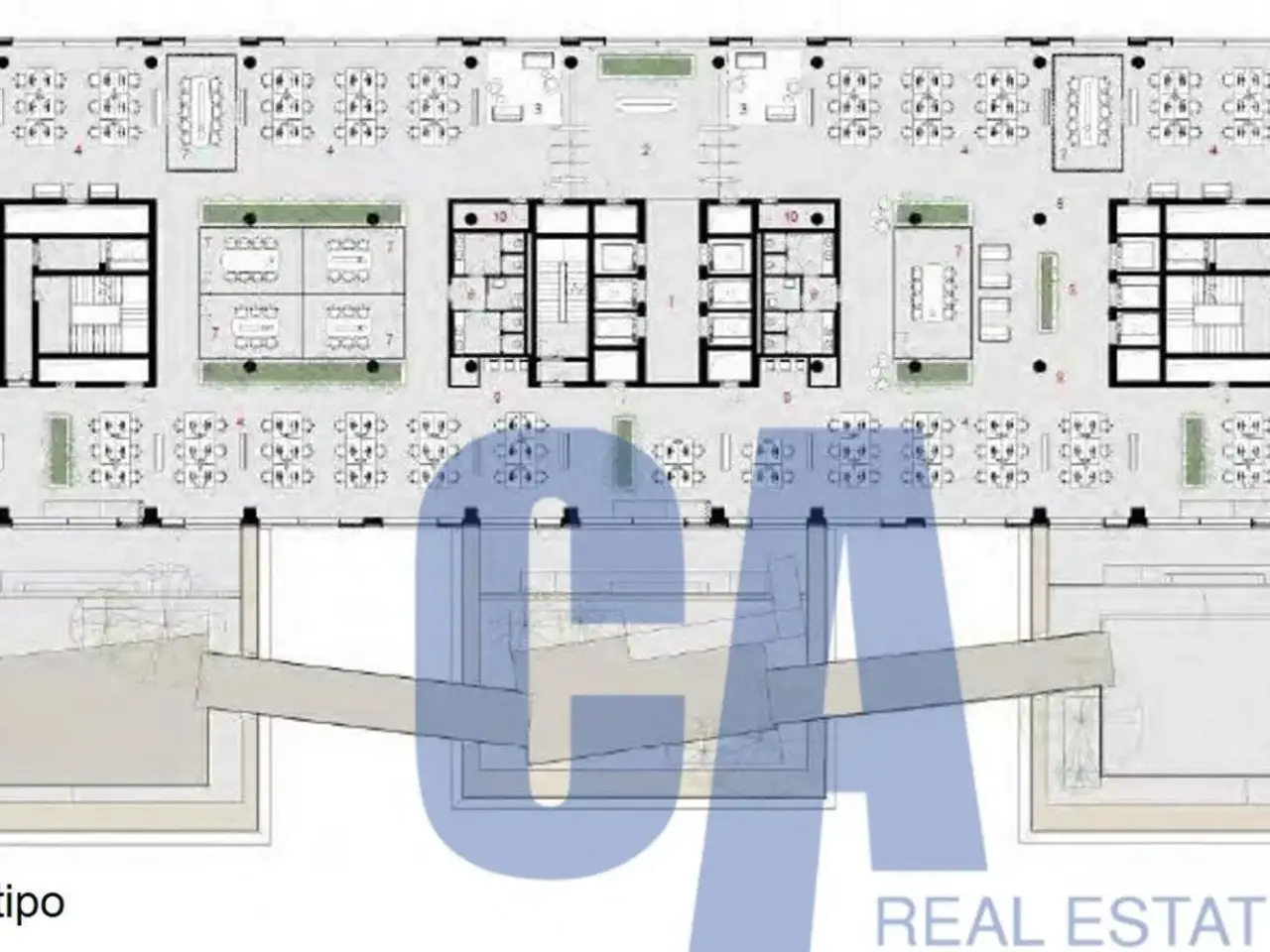 Ufficio in Via Italia, Sesto San Giovanni, {3} - Planimetria 1