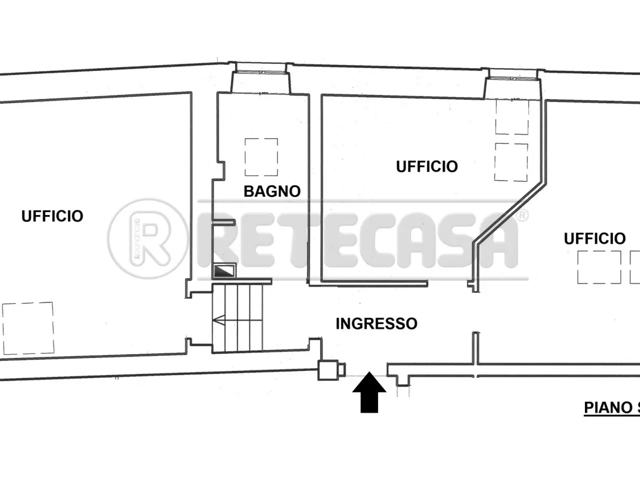 Ufficio in Via Venezia 6, Montebello Vicentino, {3} - Planimetria 1