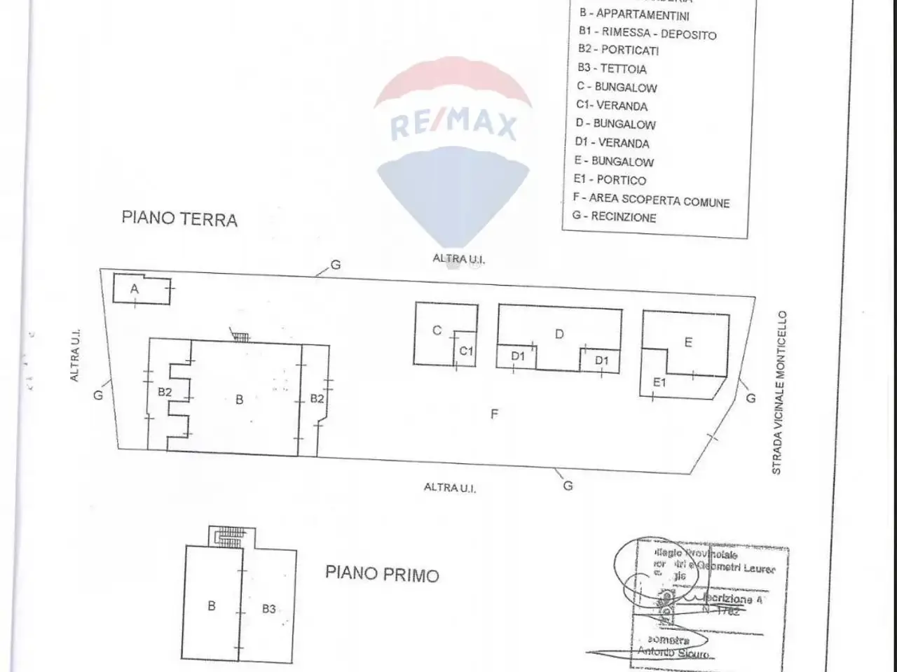 Albergo in Località Montincello, Vieste, {3} - Planimetria 1