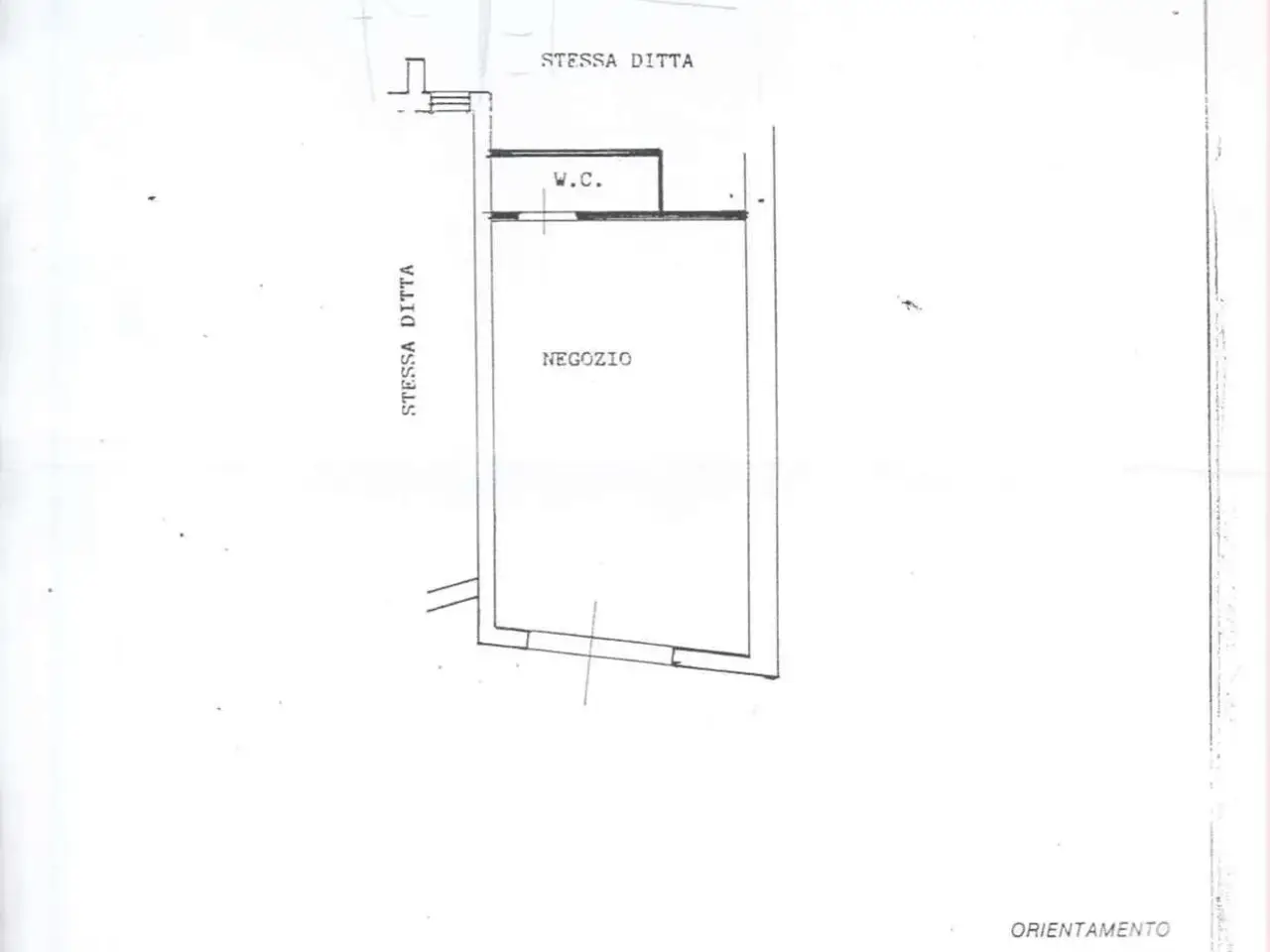 Negozio in Via Domitiana, Mondragone, {3} - Planimetria 1