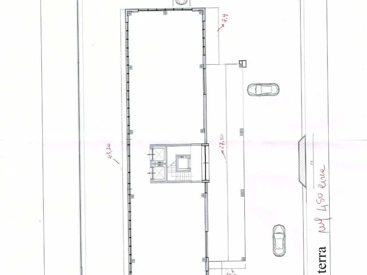 Negozio in Via Fiei Snc, Castelnuovo Cilento, {3} - Planimetria 1