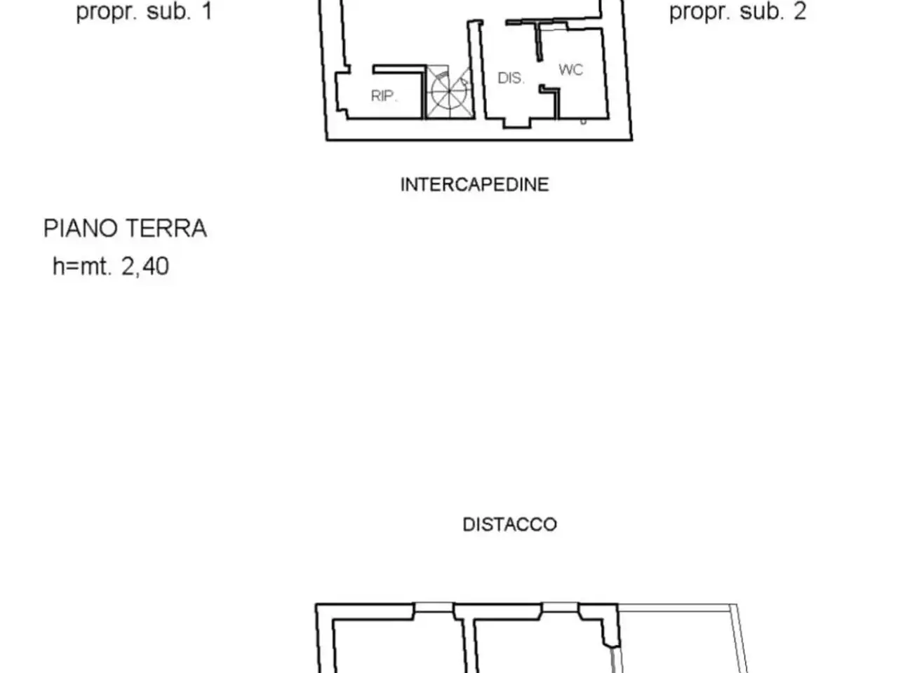 Quadrilocale in Via Monte Fasce 21, Genova - Planimetria 1