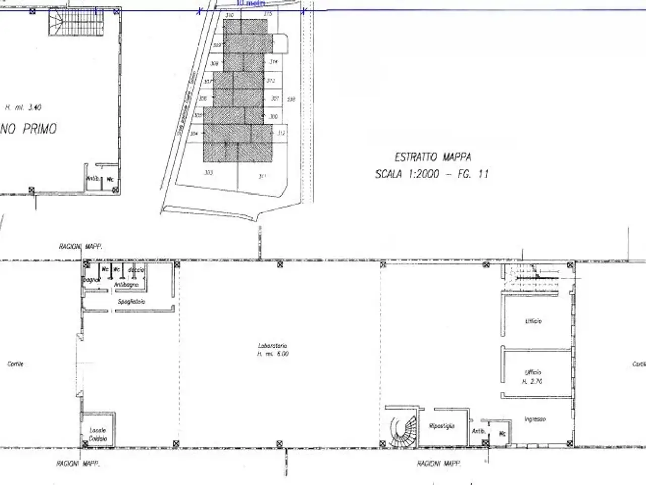 Capannone in Via dei Pergolati, Offanengo, {3} - Planimetria 1