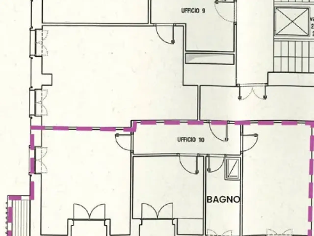 Ufficio in Corso Federico II 72, L'Aquila, {3} - Planimetria 1