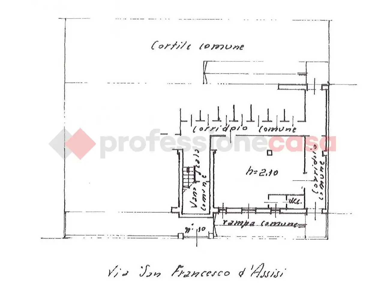 Magazzino in Via San Francesco 10, Cesano Boscone, {3} - Planimetria 1