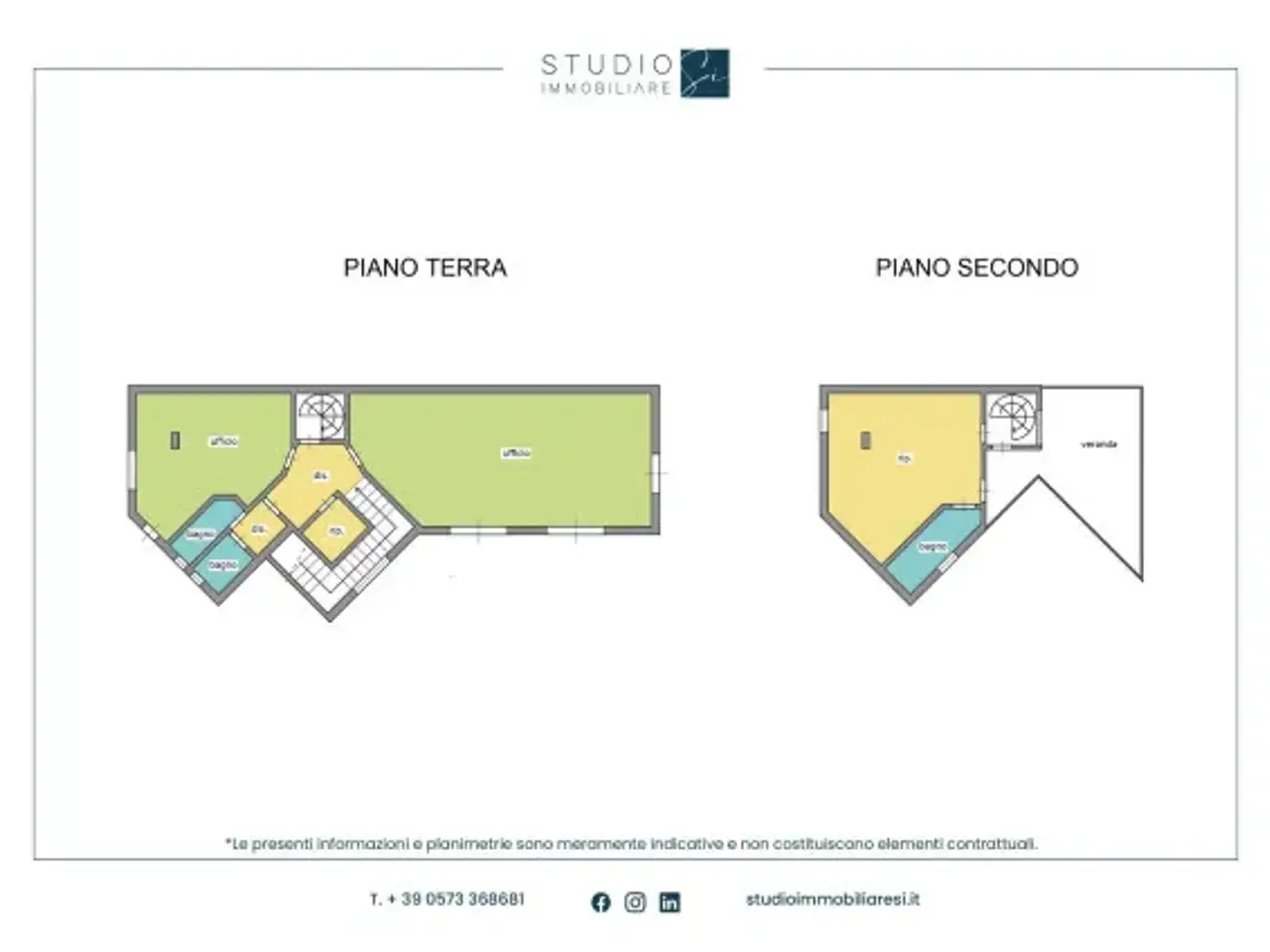 Ufficio in Via Giacomo Leopardi, Agliana, {3} - Foto 1