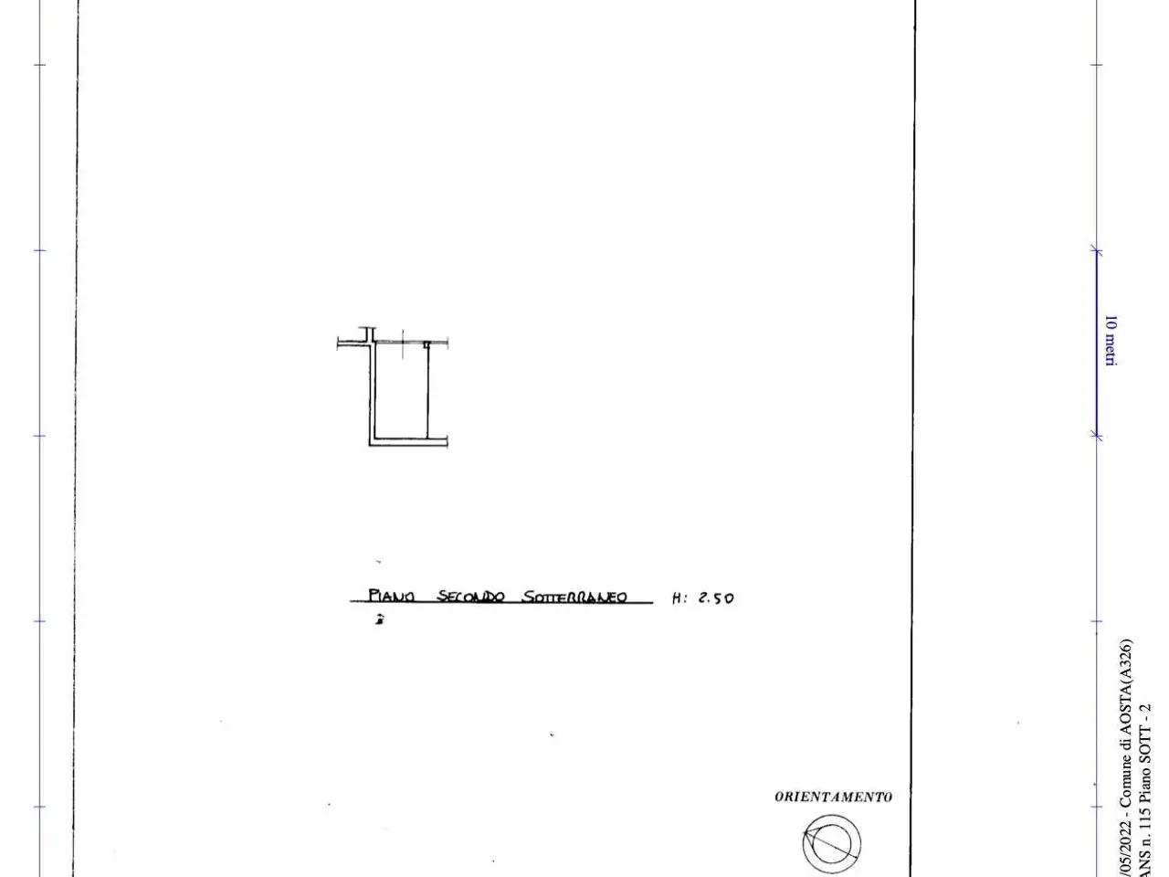Locale commerciale in Corso Saint Martin De Corleans 115, Aosta, {3} - Planimetria 1
