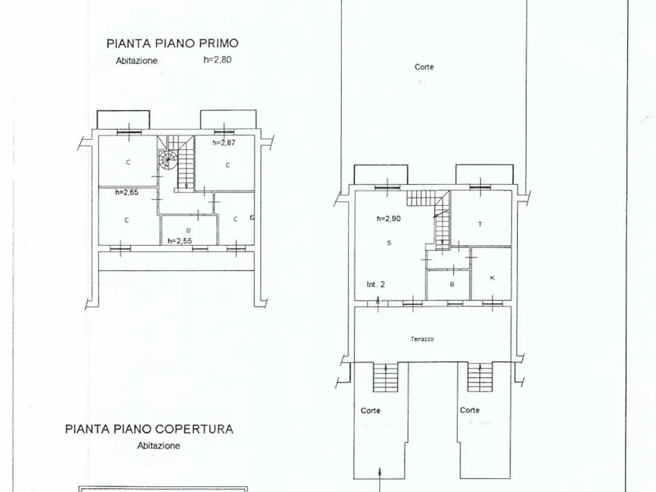 Appartamento in Via Belmonte del Sannio, Roma - Planimetria 1