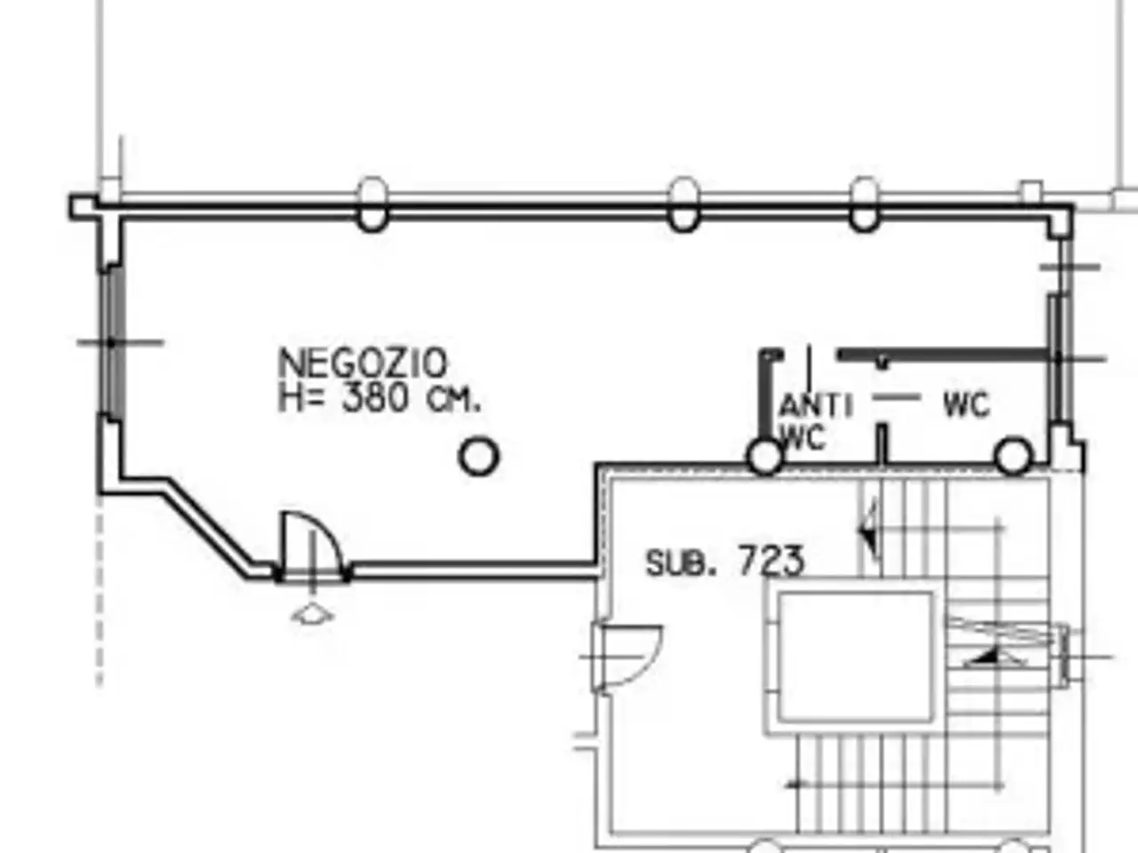 Negozio in Via Donatori di Sangue 9, Albairate, {3} - Planimetria 1