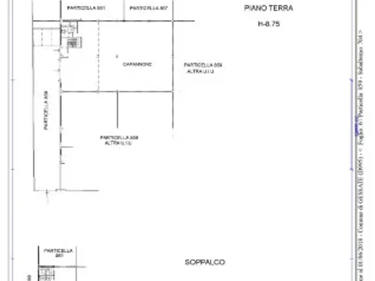 Capannone in Via Monza Snc, Gessate, {3} - Planimetria 1
