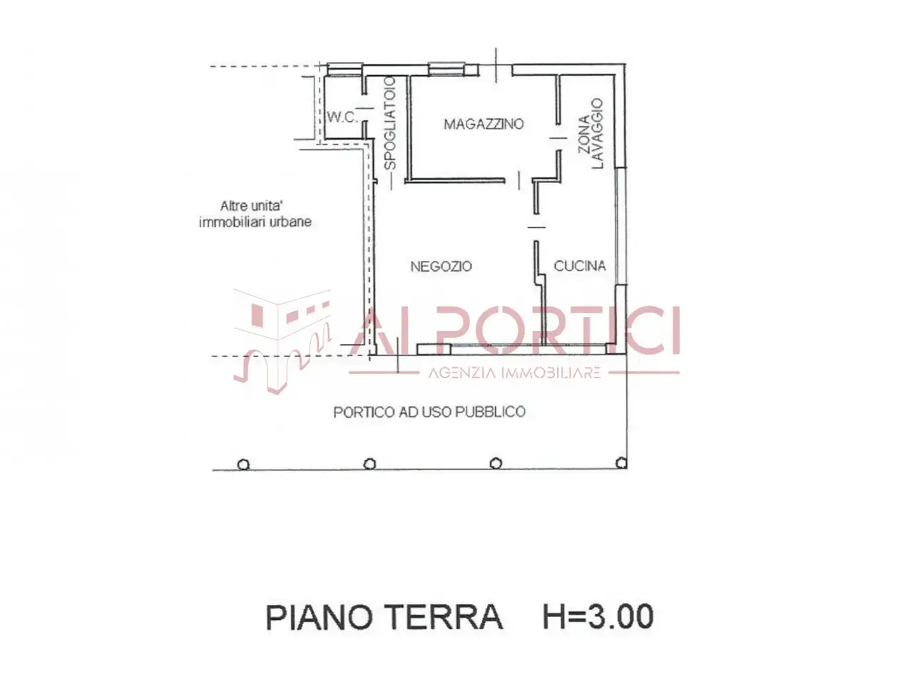 Negozio in Via Roma, Piove Di Sacco, {3} - Planimetria 1