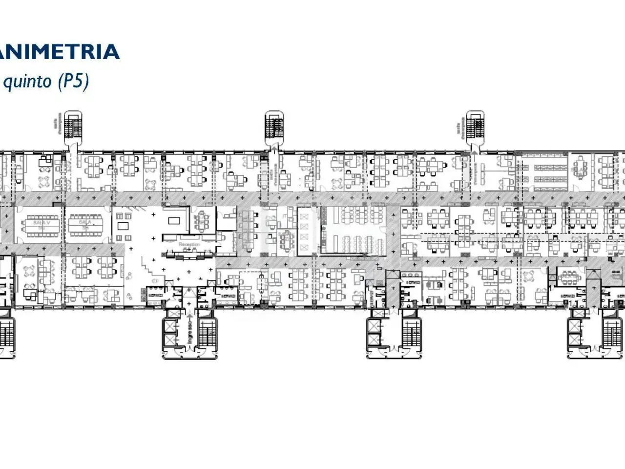 Ufficio in Palazzo a Milanofiori Str. 4, 4, Assago, {3} - Planimetria 1