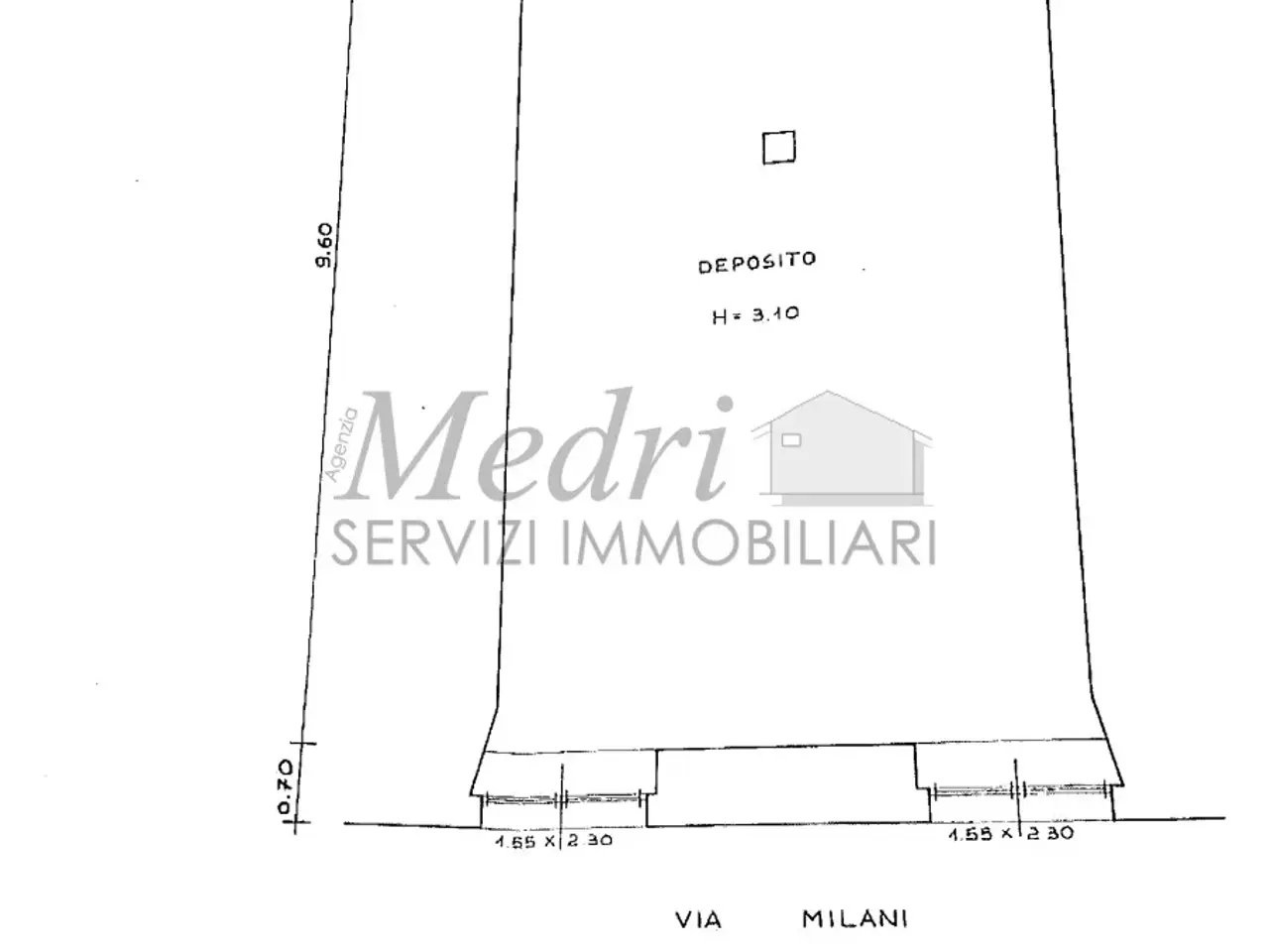 Laboratorio in , Cesena, {3} - Planimetria 1