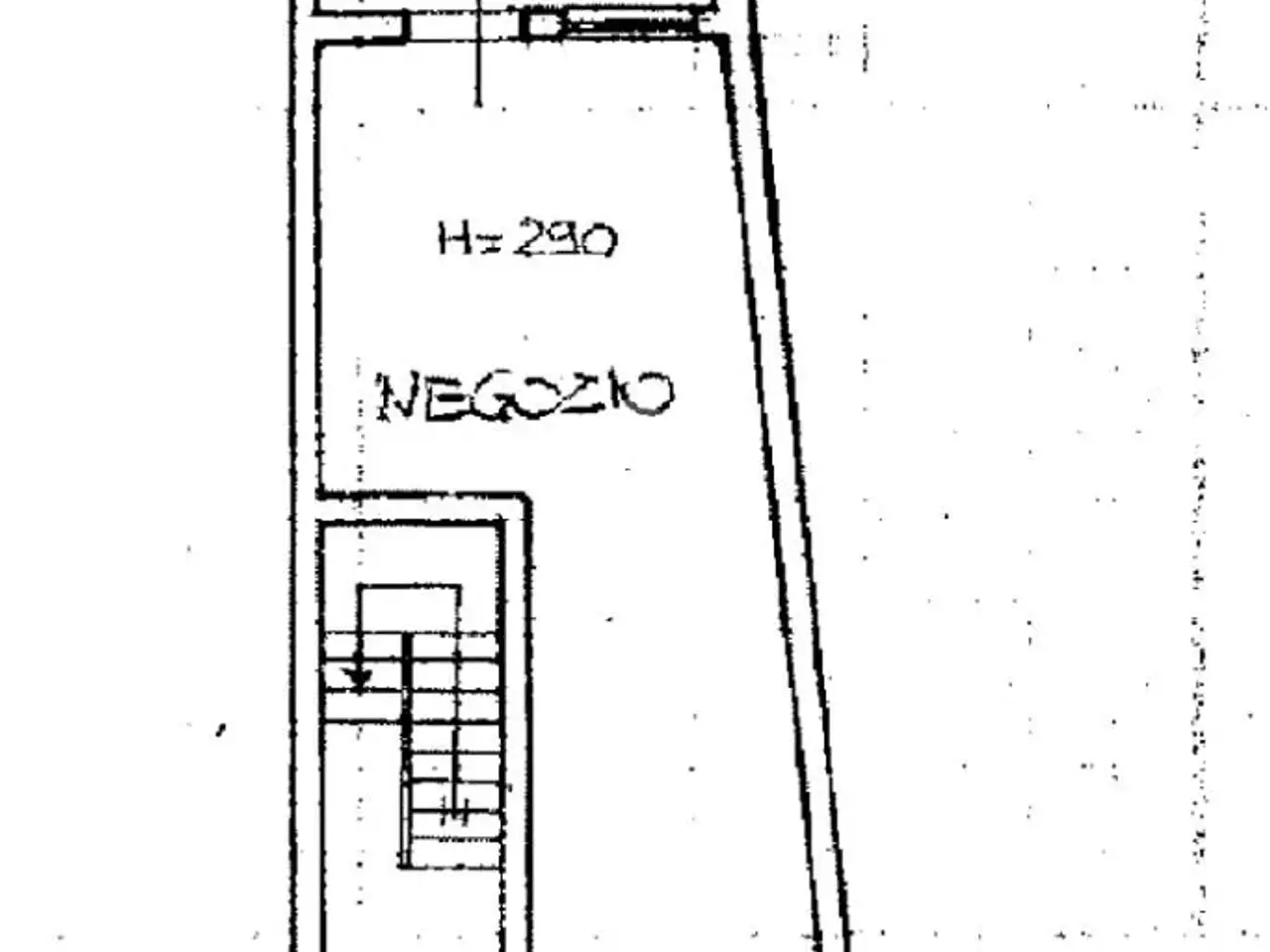Negozio in Via Faccanoni, Sarnico, {3} - Planimetria 1