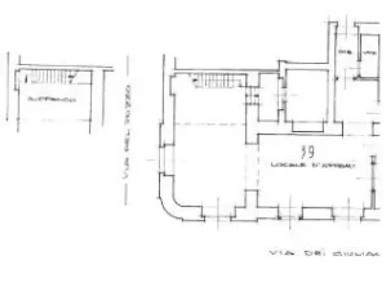 Negozio in Via dei Giuliani 32, Trieste, {3} - Planimetria 1