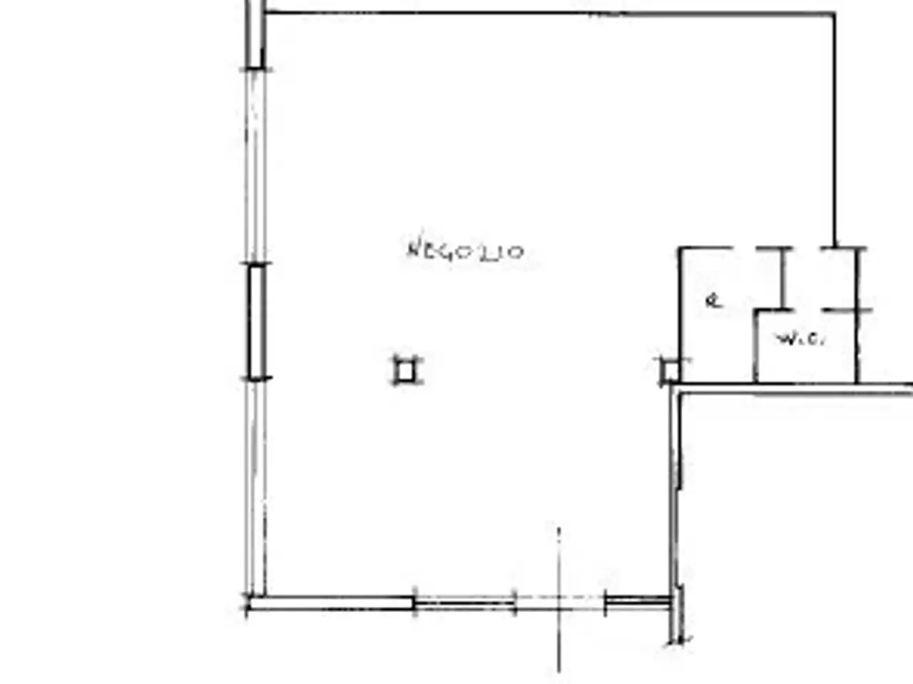 Negozio in Via Roma, Macerata, {3} - Planimetria 1