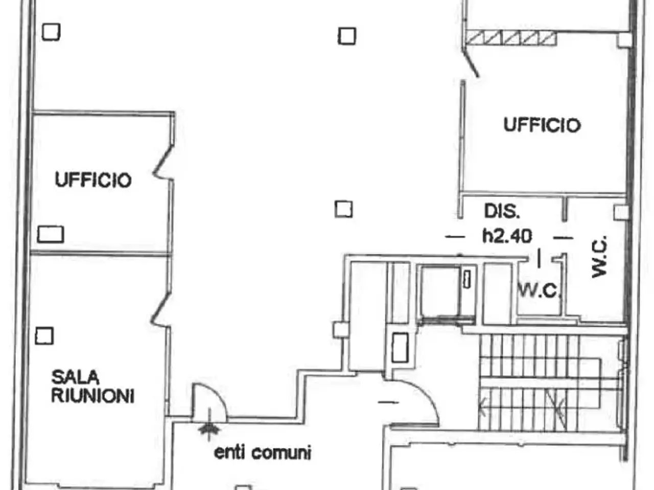 Ufficio in Via Alessandro Volta 96, Desio, {3} - Planimetria 1