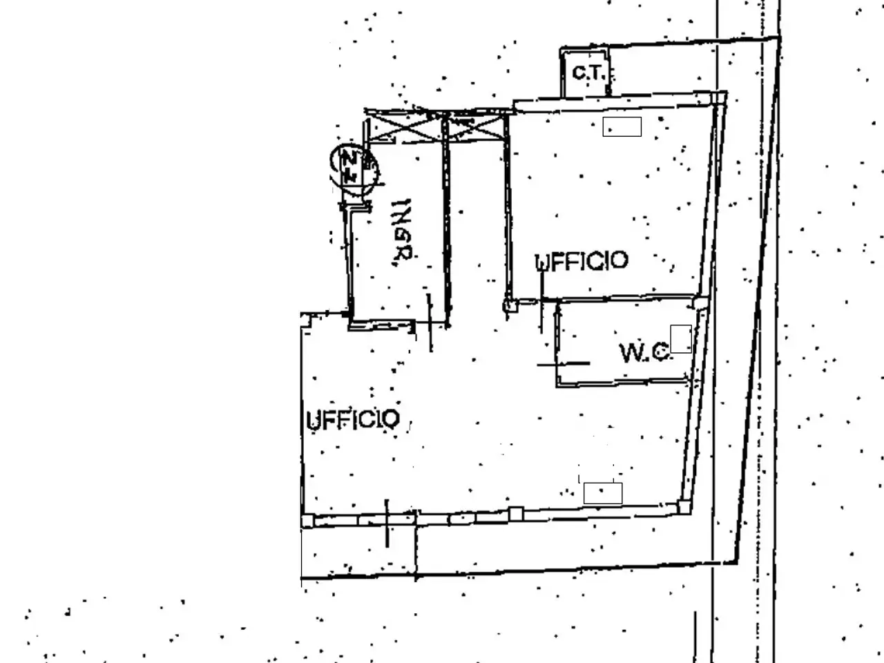Ufficio in Via Mattei 1, San Benedetto Del Tronto, {3} - Planimetria 1